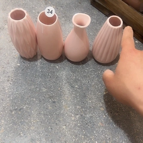 瓶大*瑕疵组合34号4个花瓶