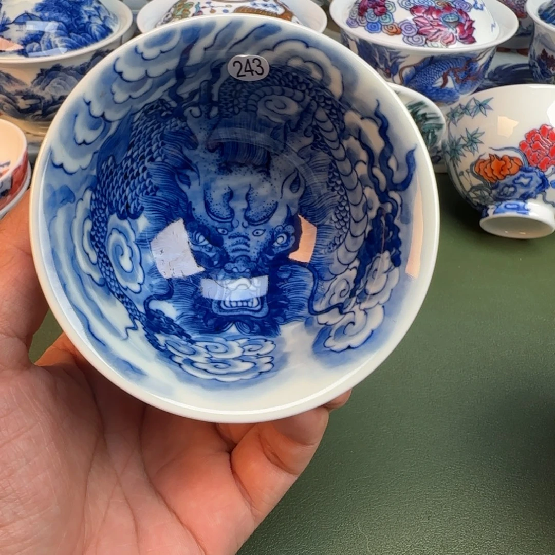 陶纯手工纯手绘茶具231