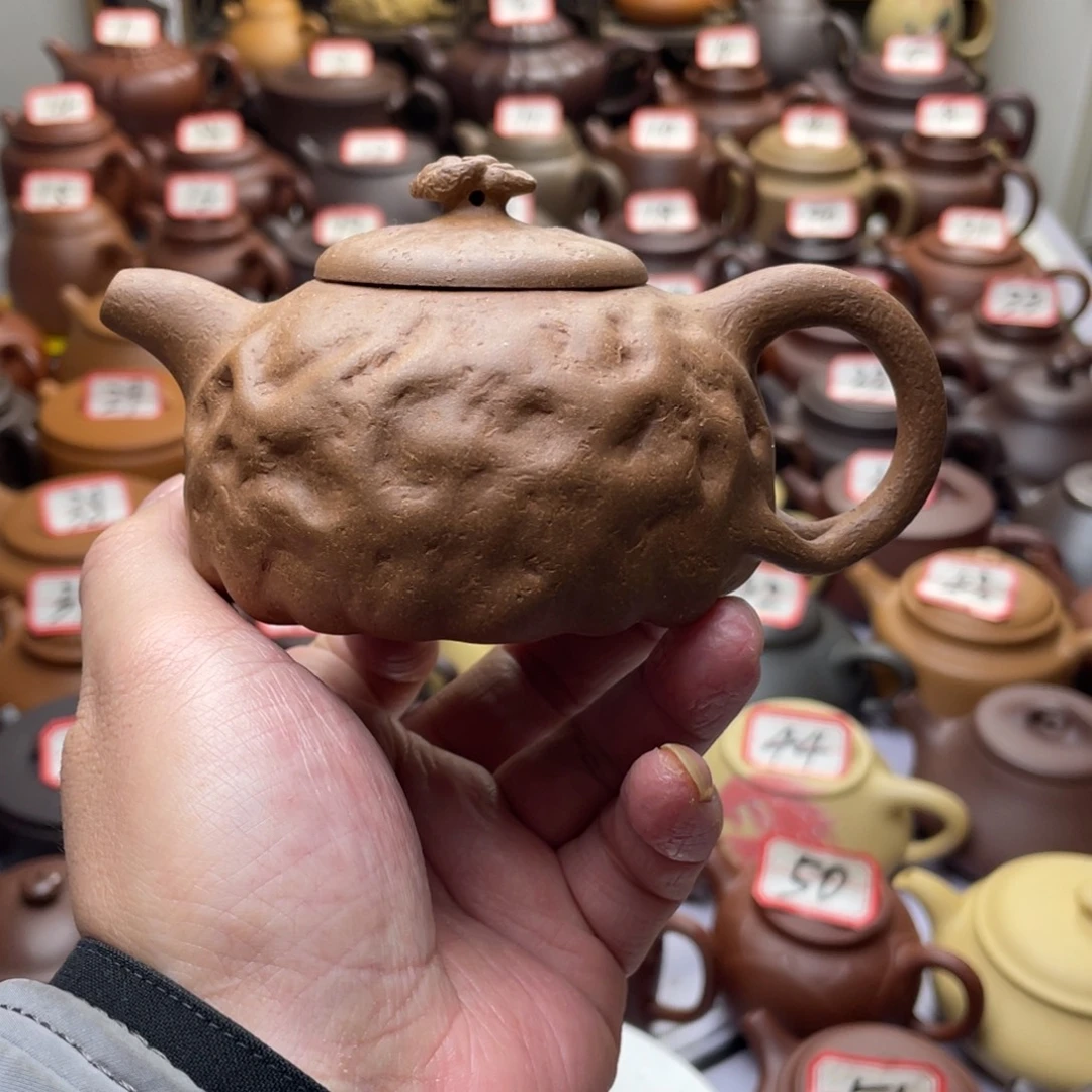 茶壶紫砂宜兴紫砂半手工