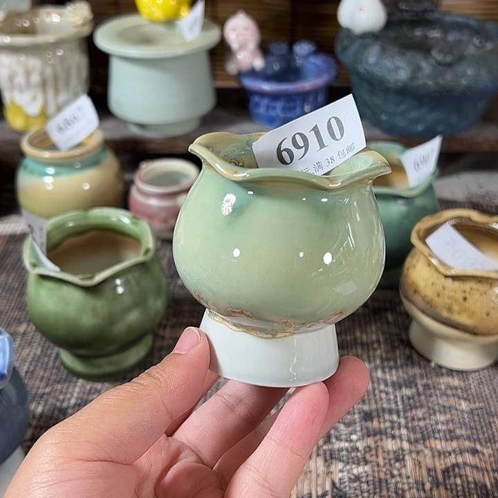 口5 手工花盆满30包邮