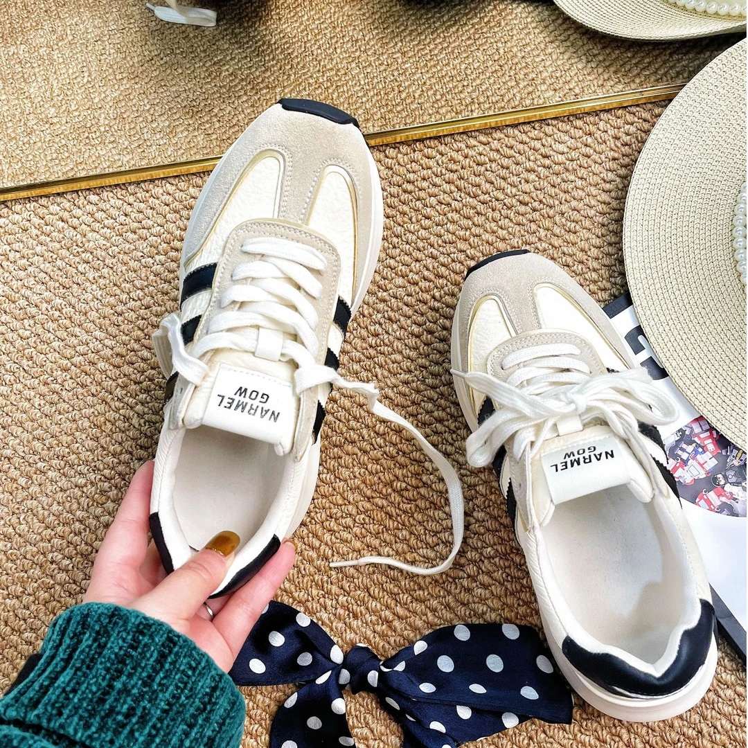 小个子早秋增高阿甘新款轻奢小众百搭夏天穿百搭女运动休闲鞋夏季