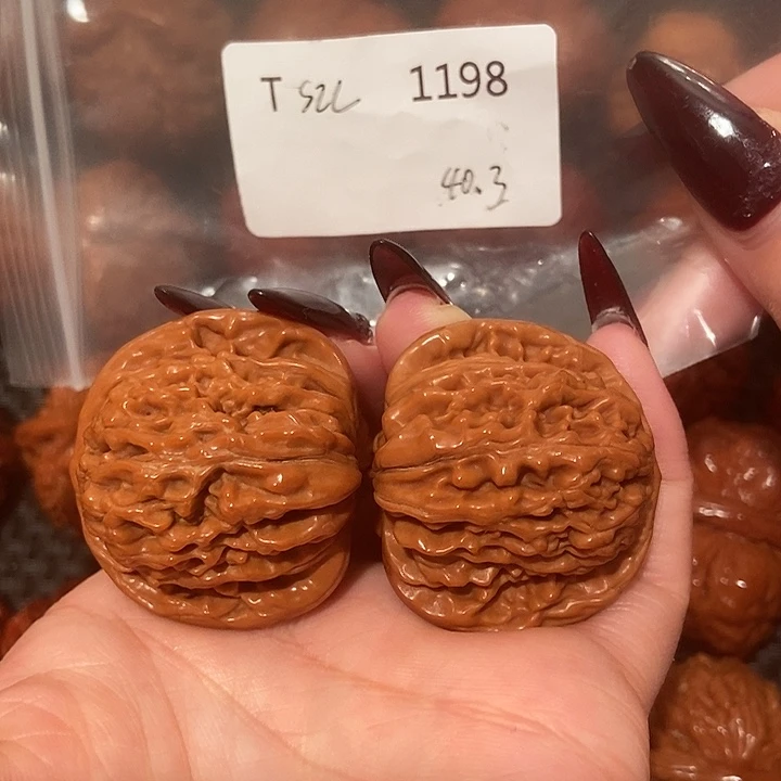 文玩核桃吊坠四座楼40