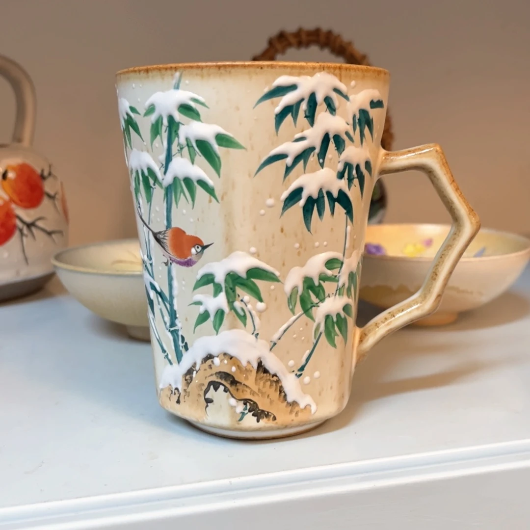 杯景德镇纯手工手绘陶瓷