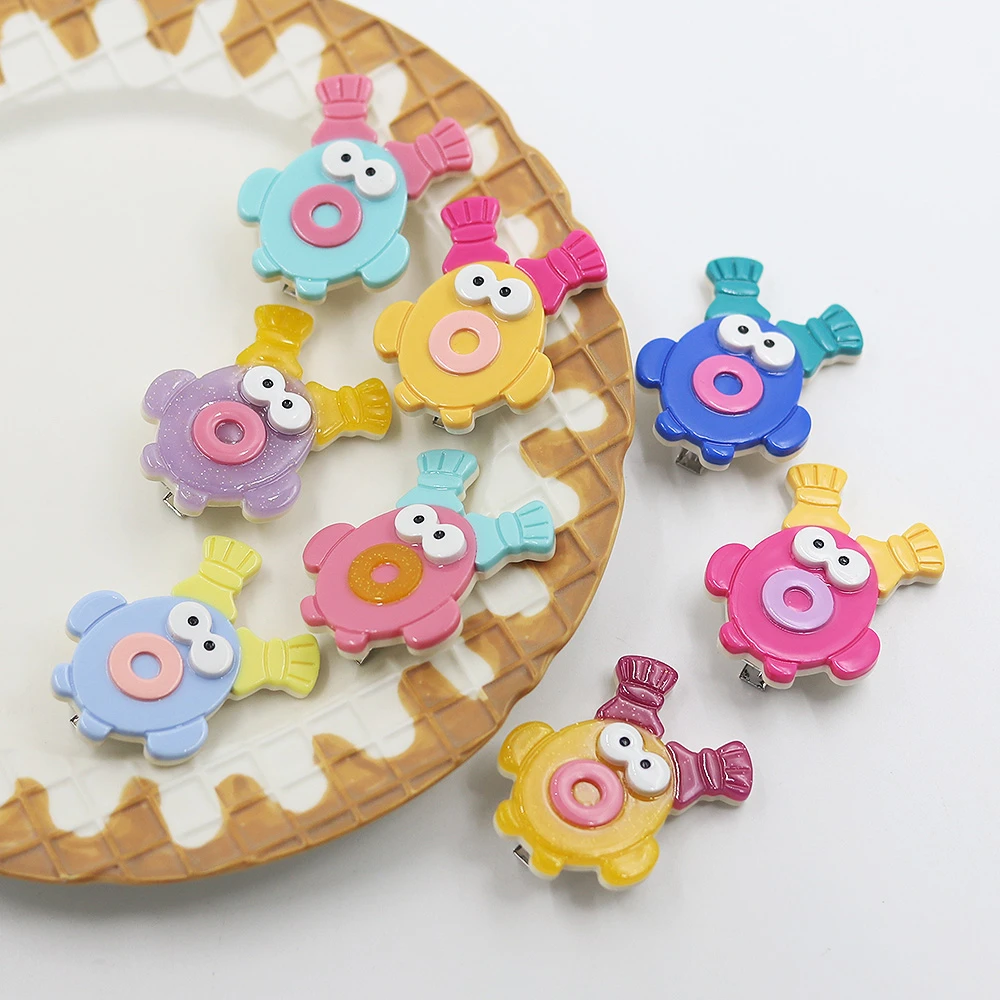 休闲风发夹可爱欧美卡通风个性甜美边夹子高级感气质百搭头发夹子