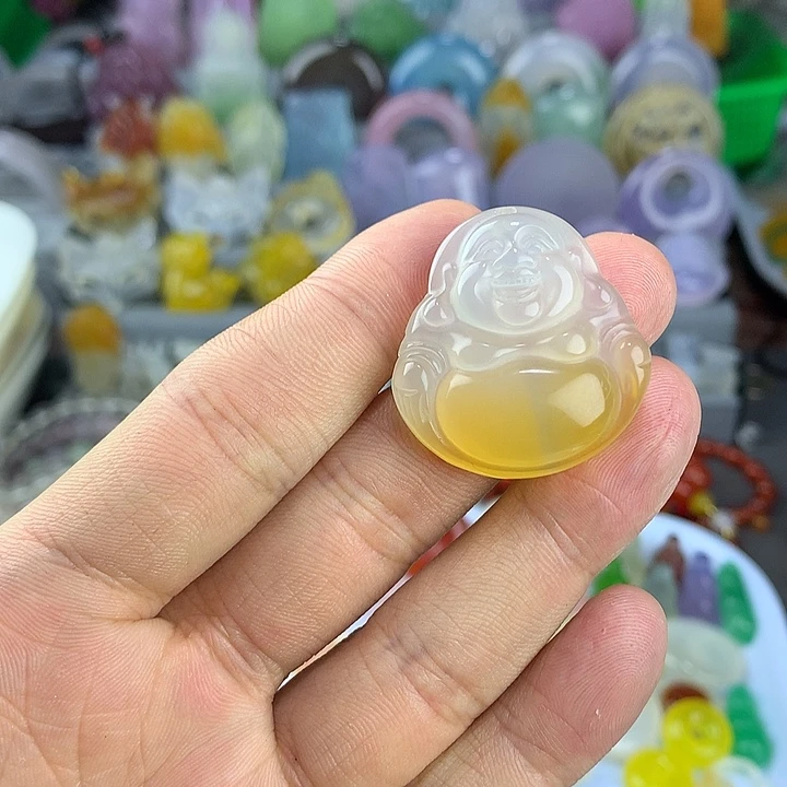 玛瑙/玉髓未镶嵌颈饰