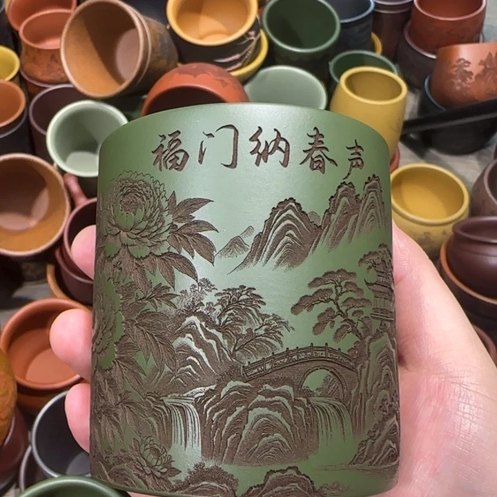 茶杯紫砂全手工紫砂