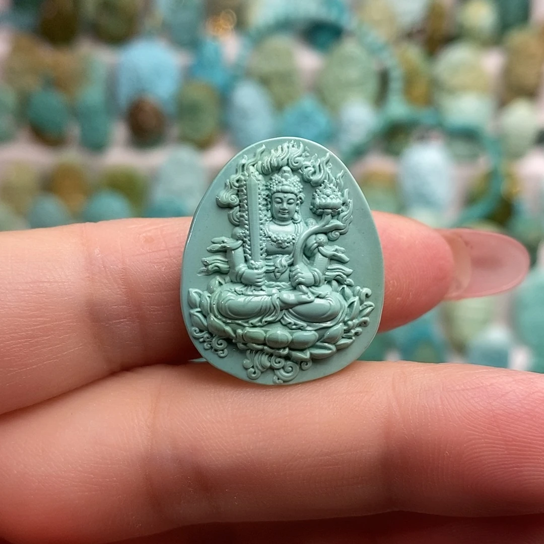 未镶嵌绿松石绿松石