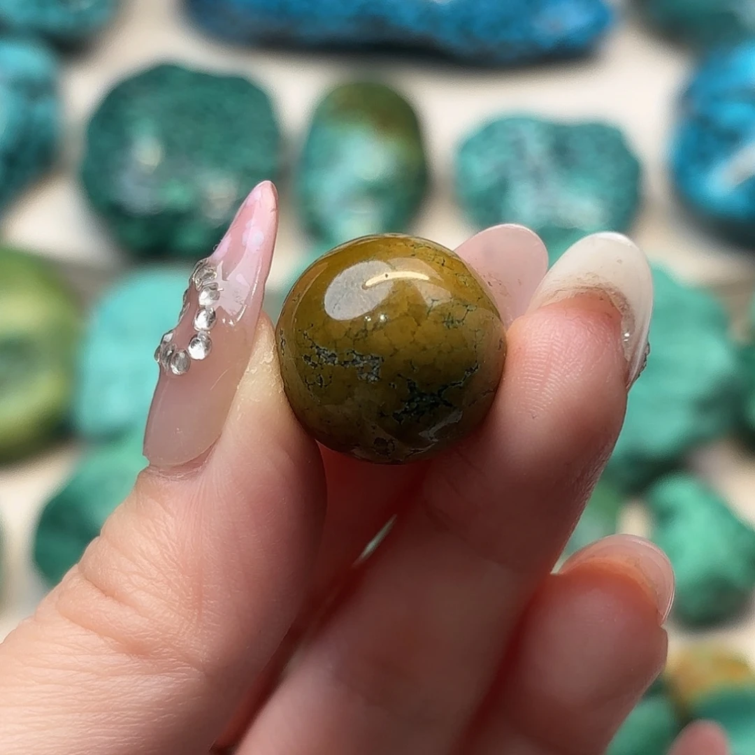 绿松石未镶嵌手串