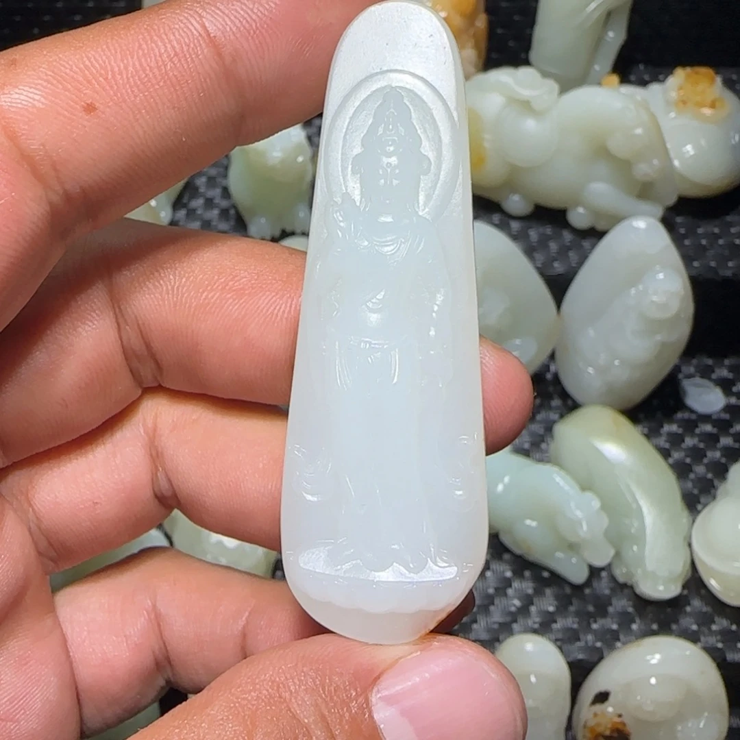 和田玉挂件未镶嵌用****2