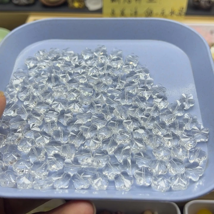 石材珠宝半成品小花朵