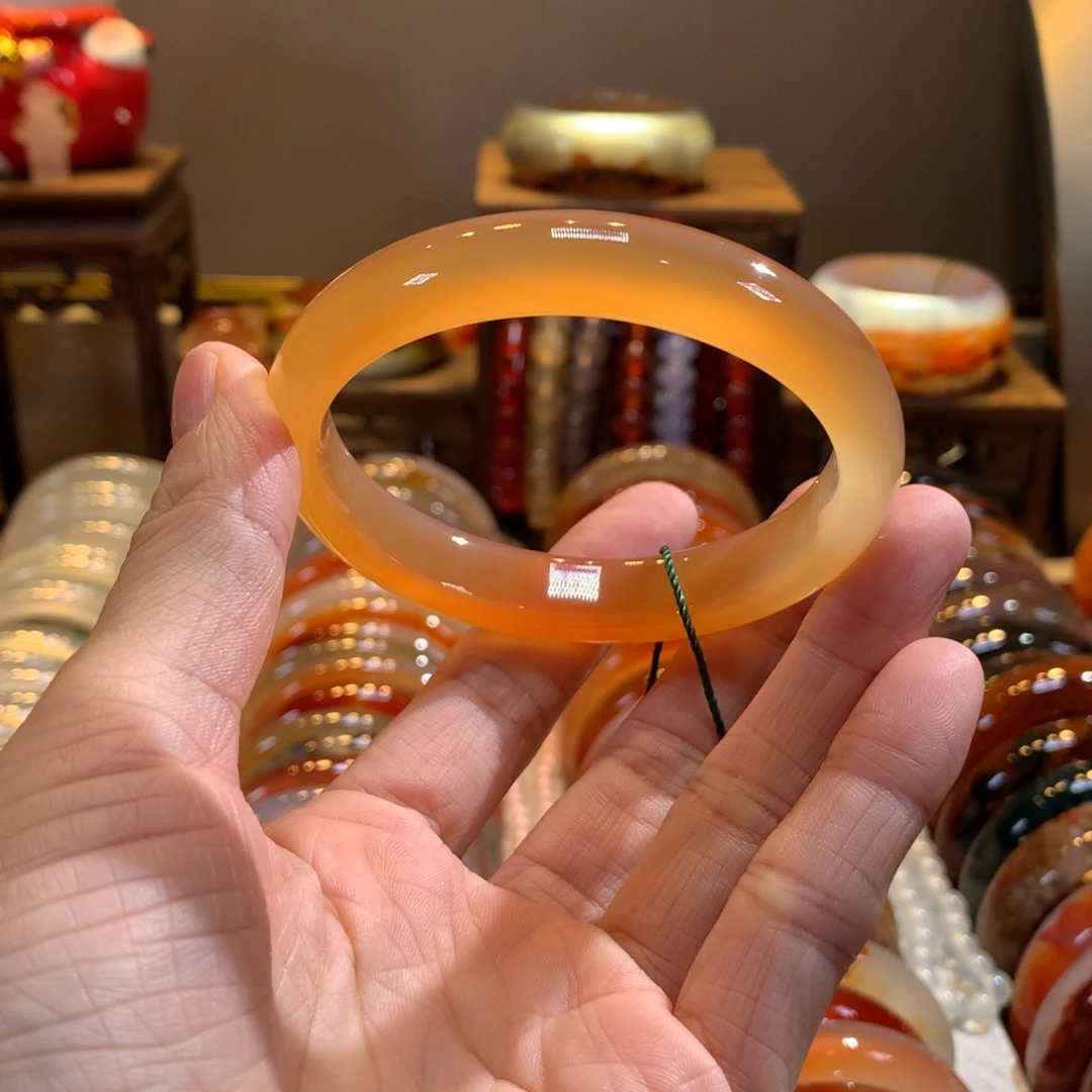 玛瑙/玉髓未镶嵌手镯13号