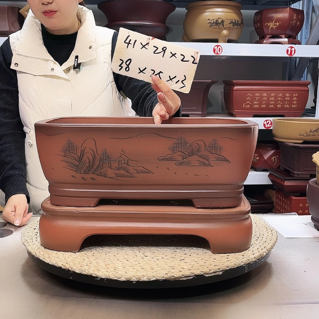 花盆紫砂紫砂花盆