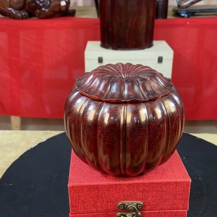 小叶紫檀茶叶罐123466