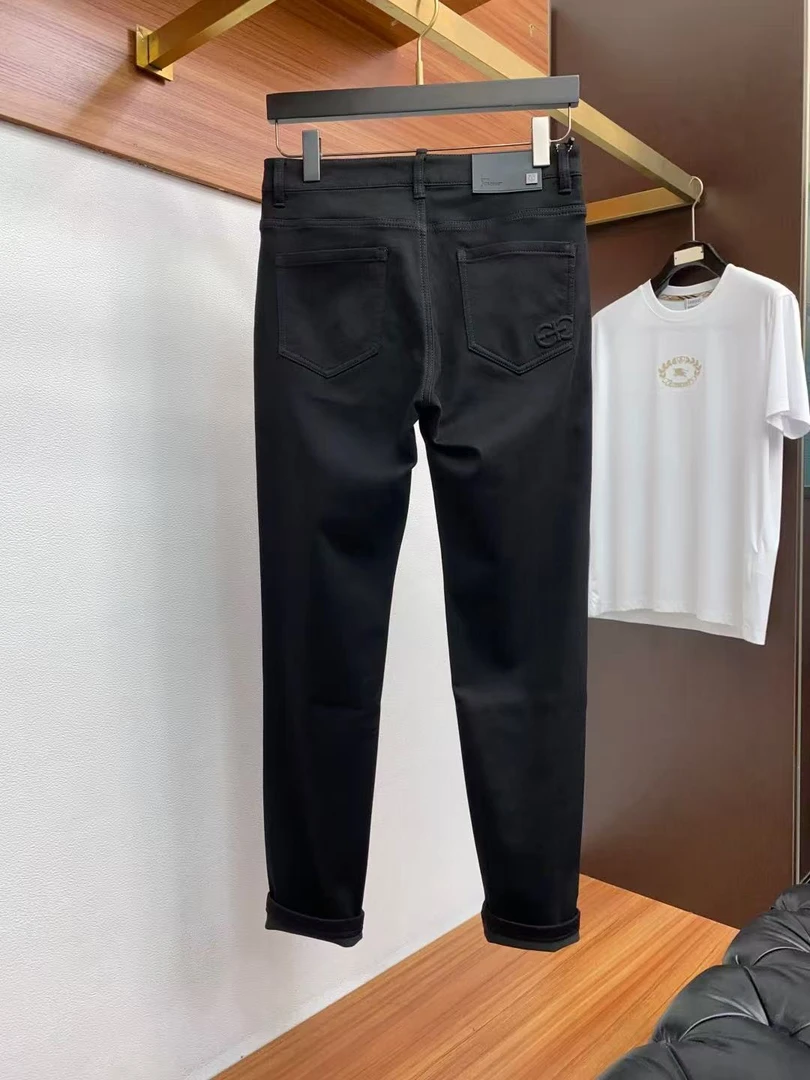 【佐驰】高端系列牛仔裤男士修身弹力长裤秋季新款8F029