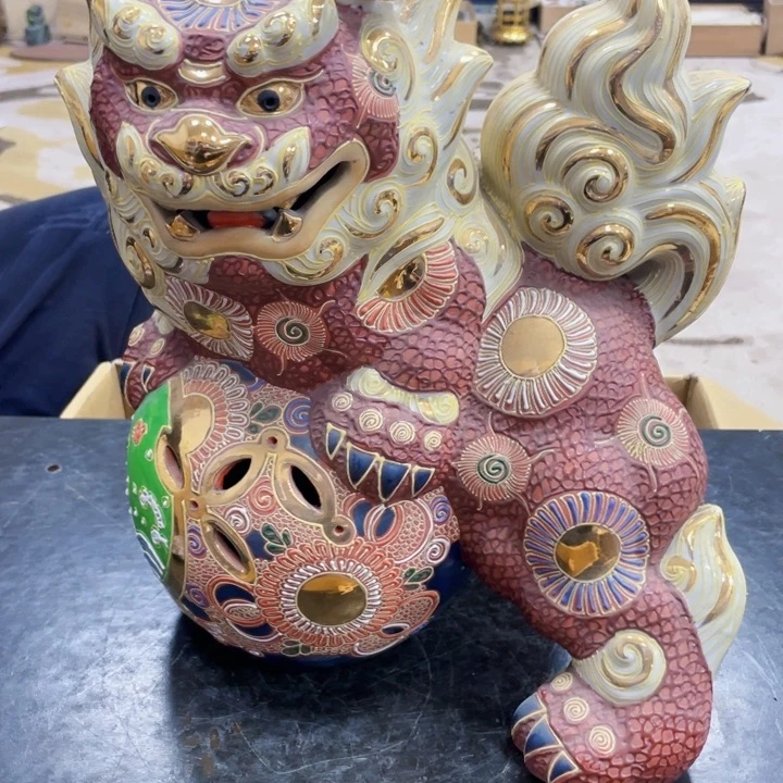 瓷片瓷制作工艺品摆件