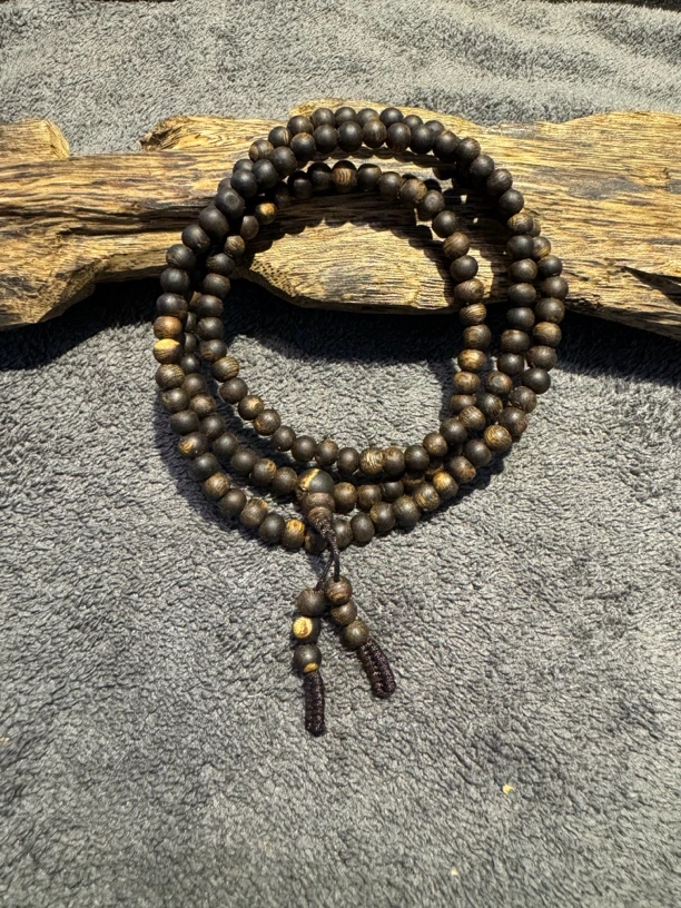 绿棋楠沉香手串多圈（0.5）规格13克➕ 毕业级别沉水佛珠 香味顶级