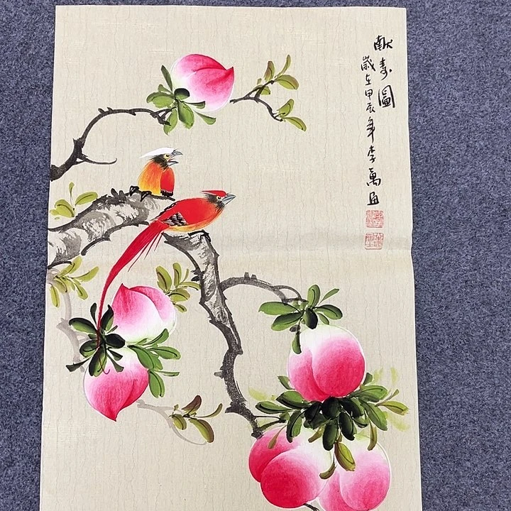国画手绘的画真的太好看了