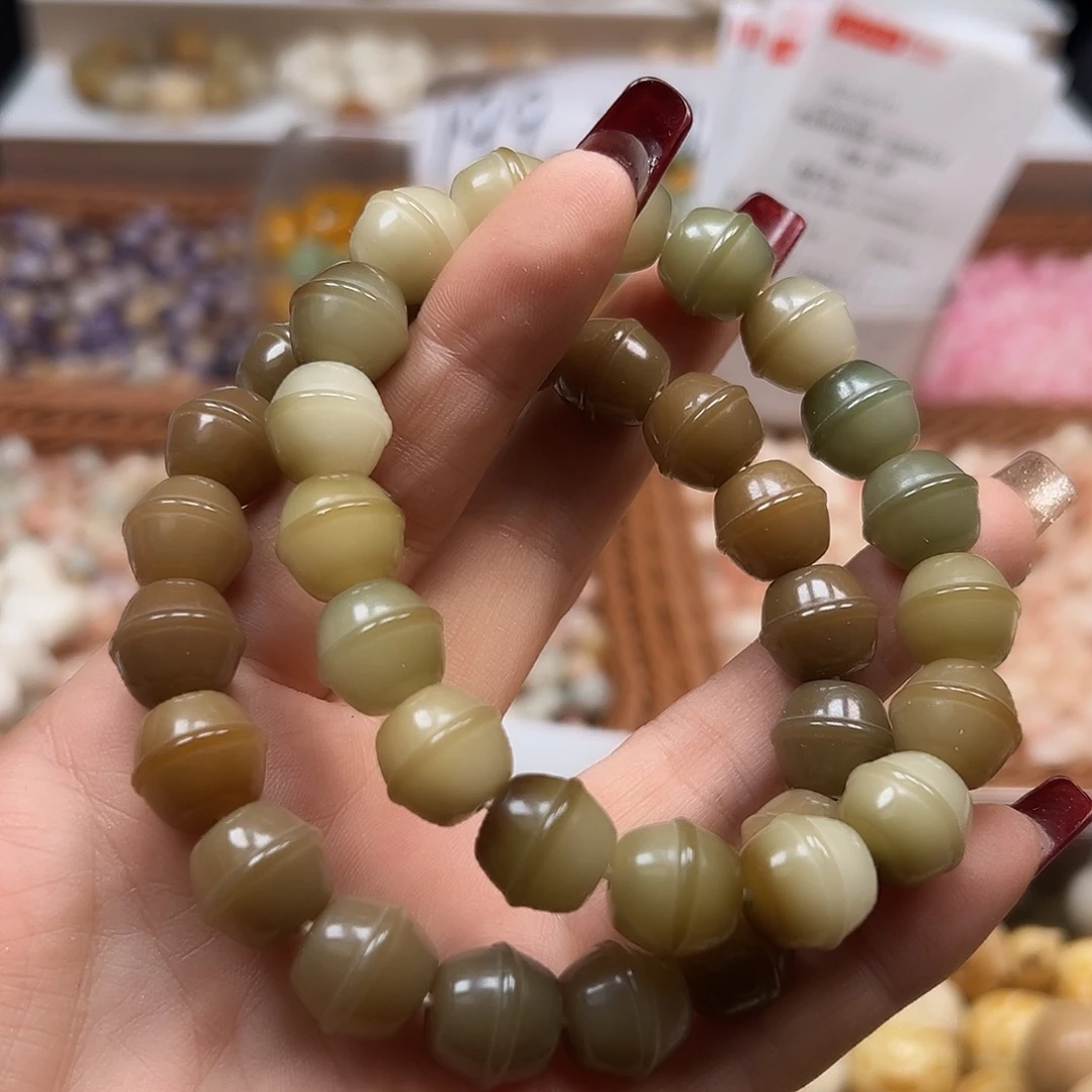 手串菩提根/象牙果非料蜜罐2条