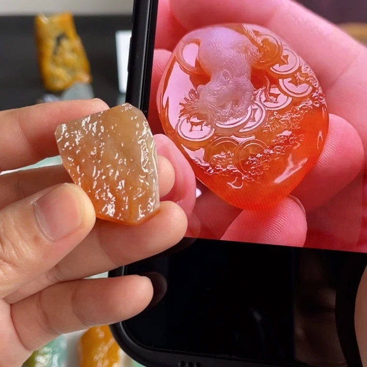 定制翡翠未镶嵌包工