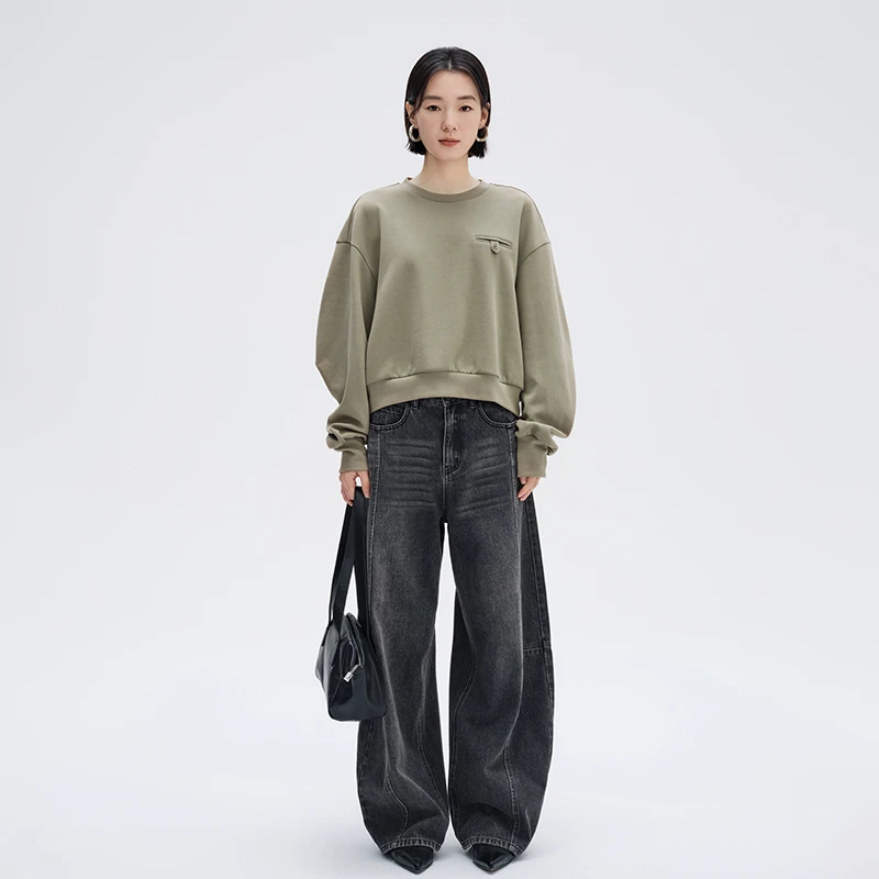 【折客优品】秋冬新款牛仔长裤女831-8CJ87165
