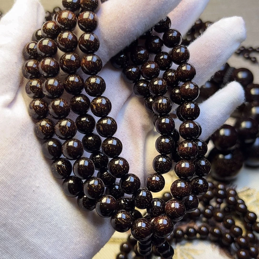 檀香紫檀（小叶紫檀）0.8 108颗满天星