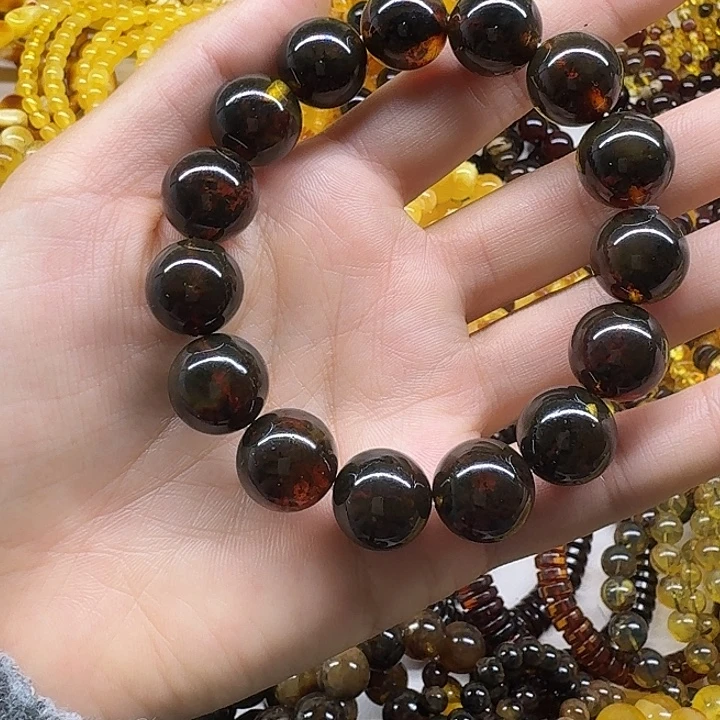 琥珀未镶嵌珠宝奇石