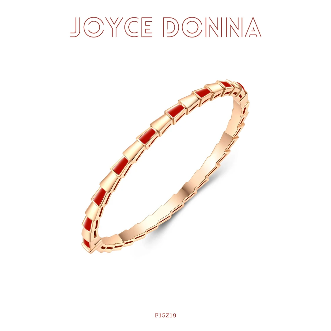 镀K金 【赤霞灵蛇】法式气质轻奢時尚百搭手镯 F15Z19