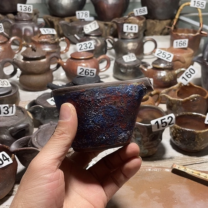 纯手工柴烧茶具精品