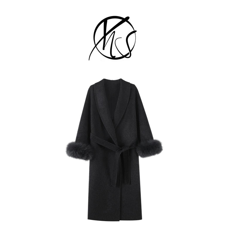 NANJIE/楠姐【唐顿大衣】经典轻奢大气高级感羊绒大衣XNS6820