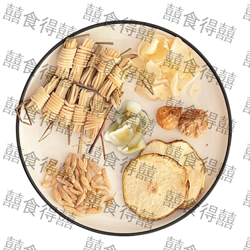 灯心草去心火汤儿童清心汤灯芯草百合雪梨海底椰膏炖汤料包包邮