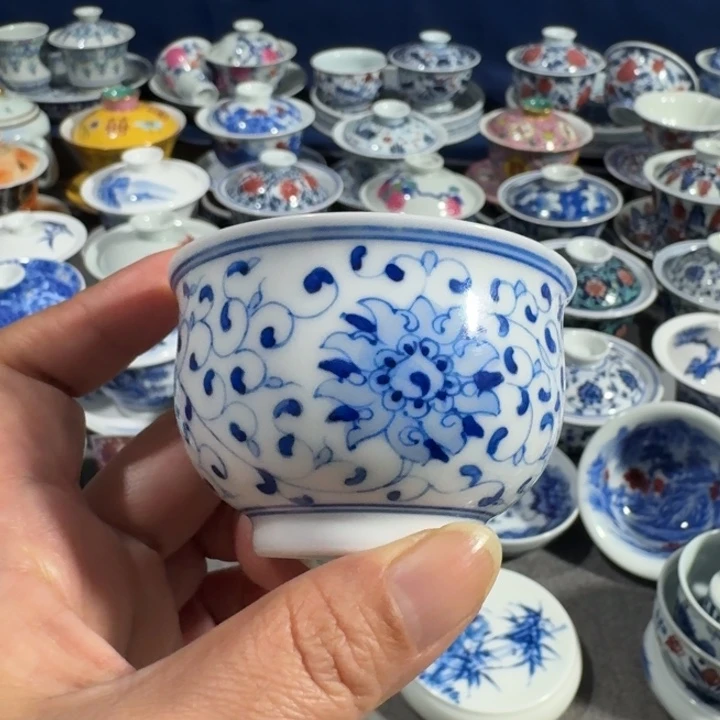 景德镇手工手绘杯