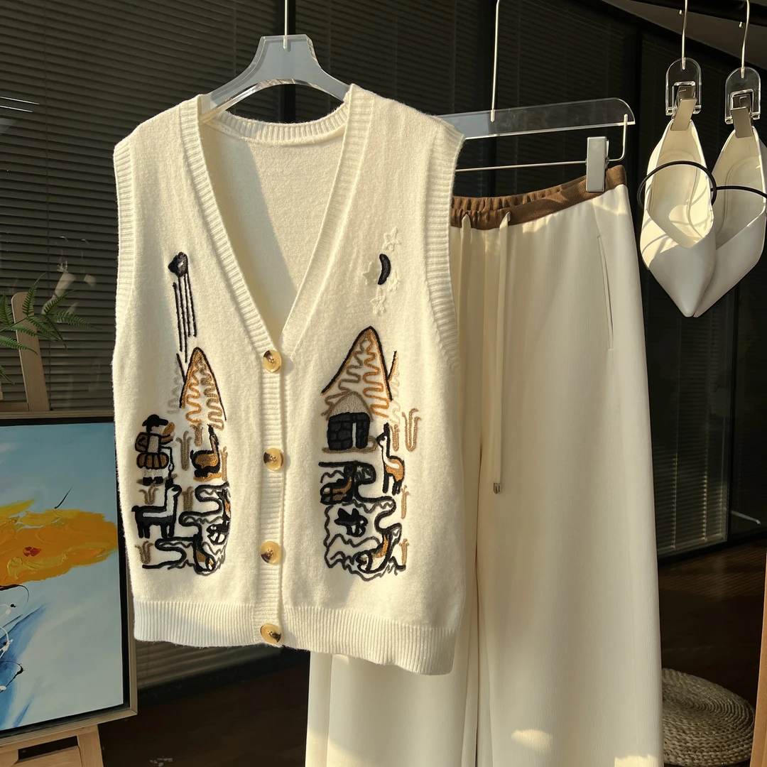 叠穿马甲春针织开衫外套背心女百搭时尚简约