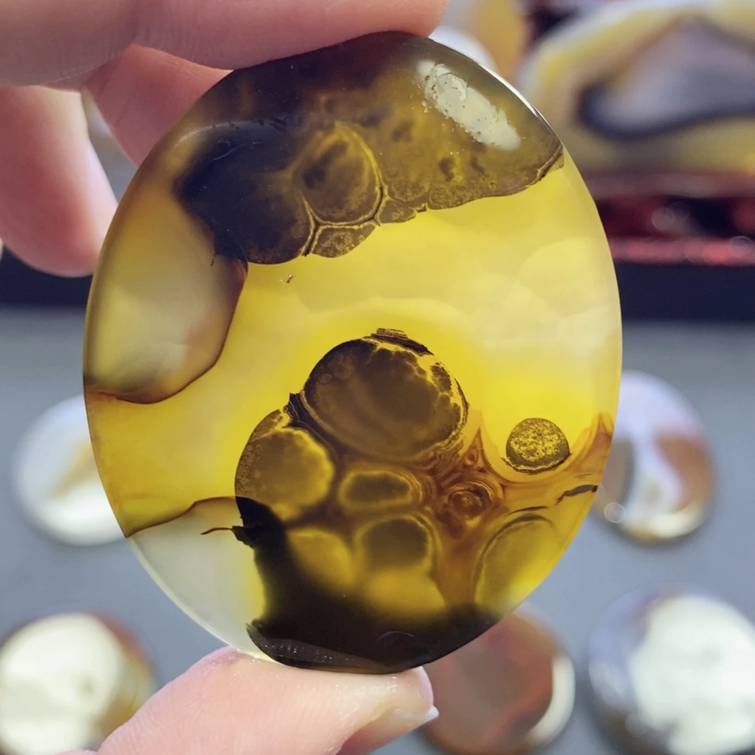 玛瑙/玉髓颈饰未镶嵌编号52