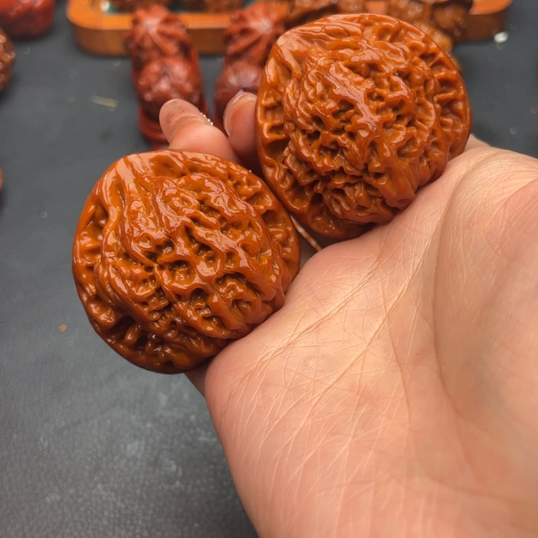 把件文玩核桃官帽