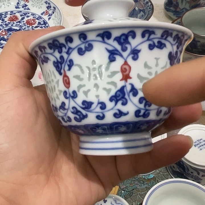 摆件陶景德镇陶瓷主人杯133