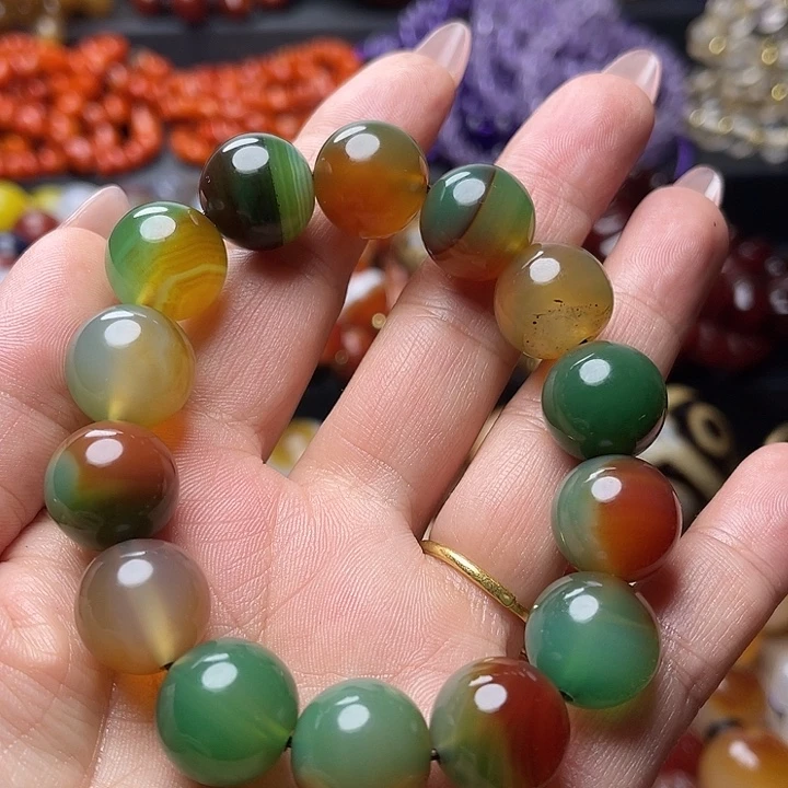 玛瑙/玉髓未镶嵌手链