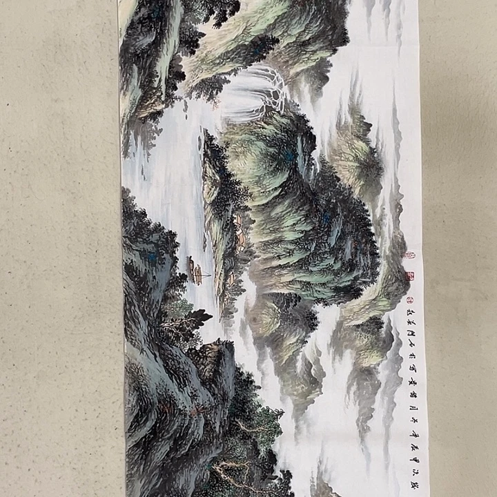 国画国画作品欣赏。国画作品