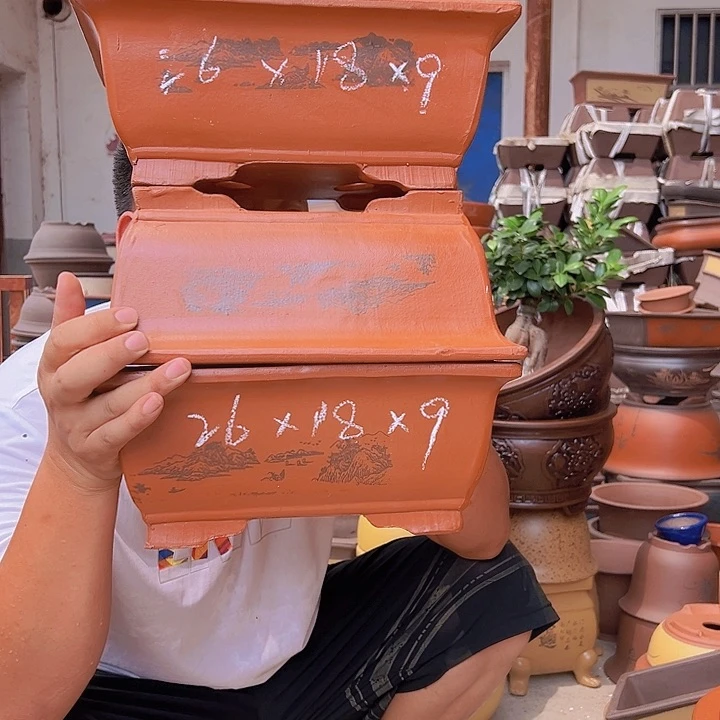 紫砂花盆紫砂花盆