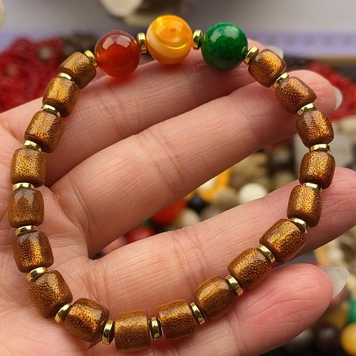 非金属无文玩手链