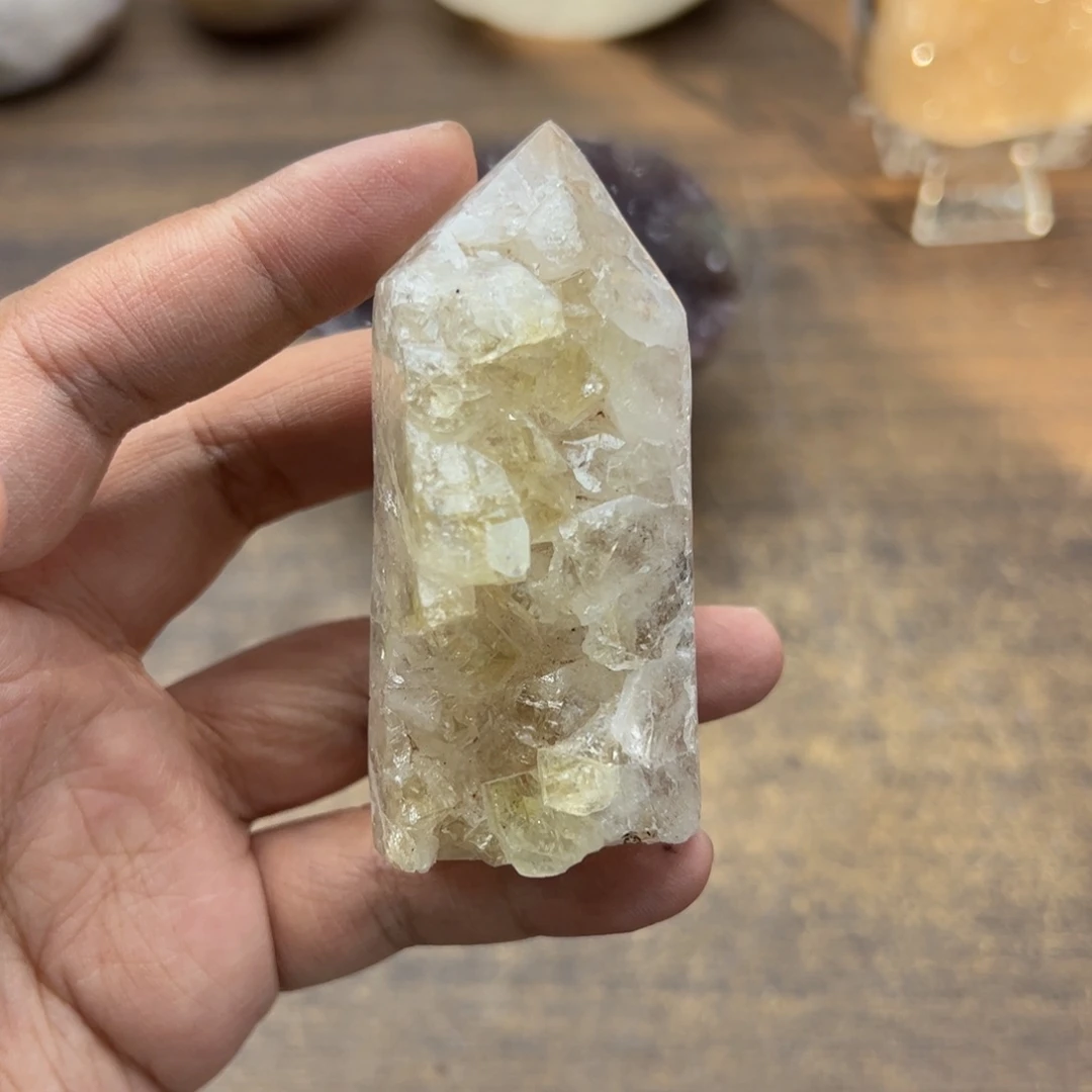 水晶水晶无镶嵌未镶嵌柱子25