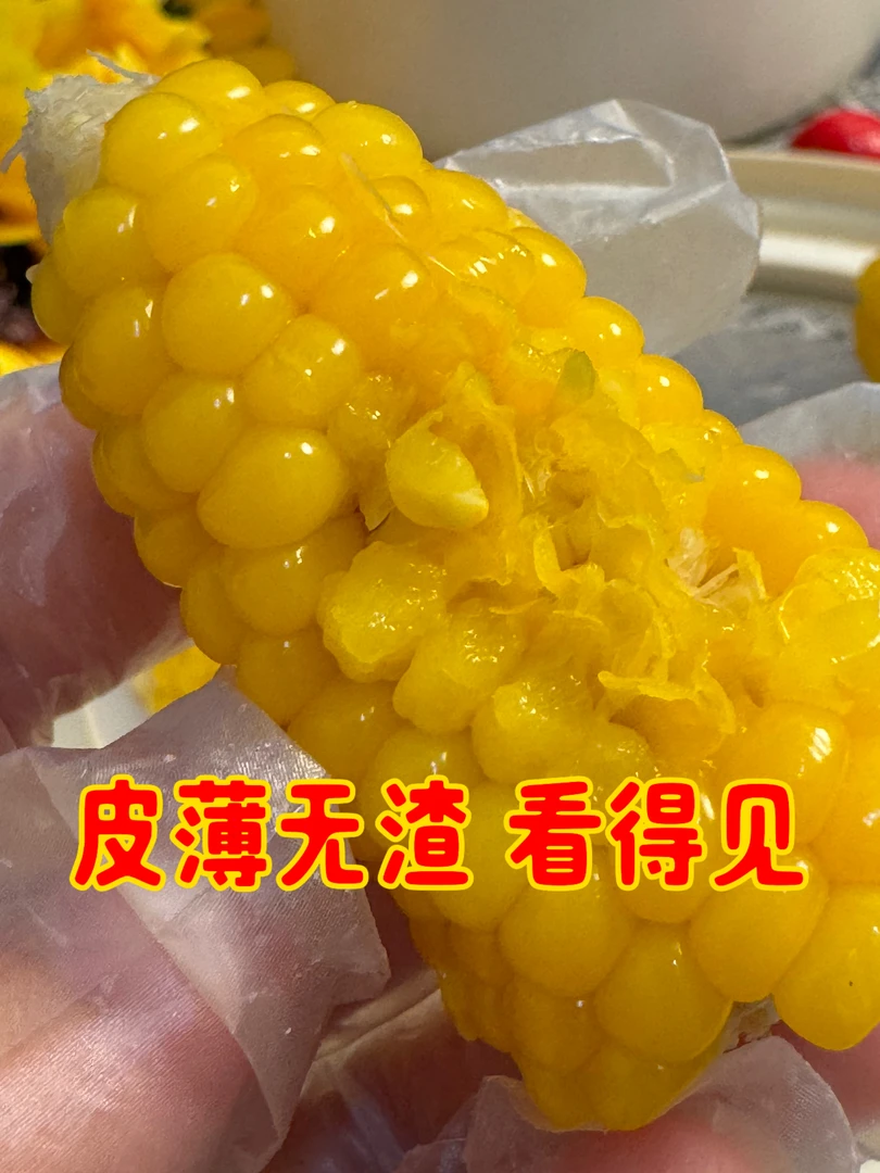 [偏嫩口感]小宝宝的磨牙棒现采黄金小玉米