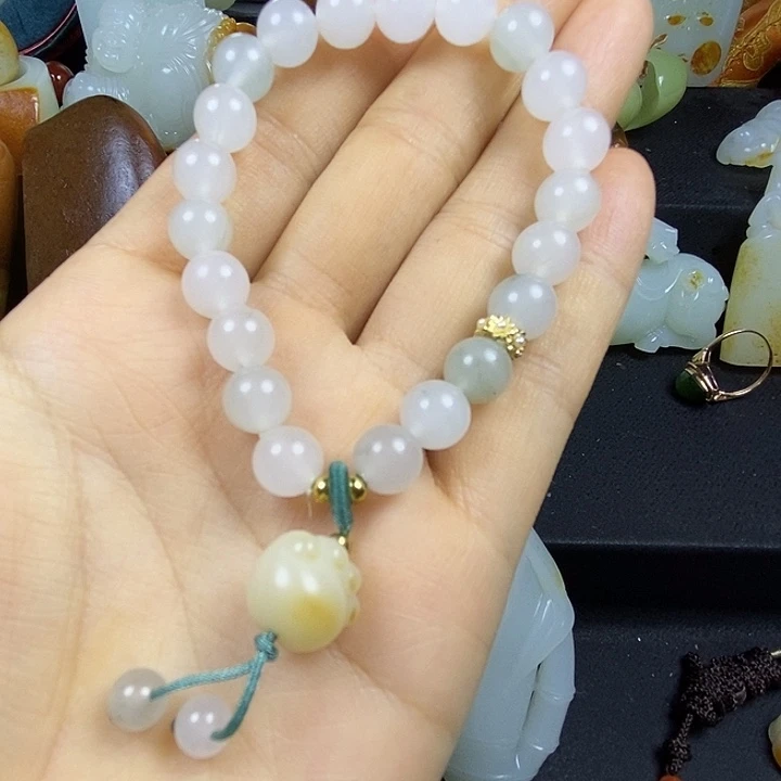 和田玉（糖玉）未镶嵌手串