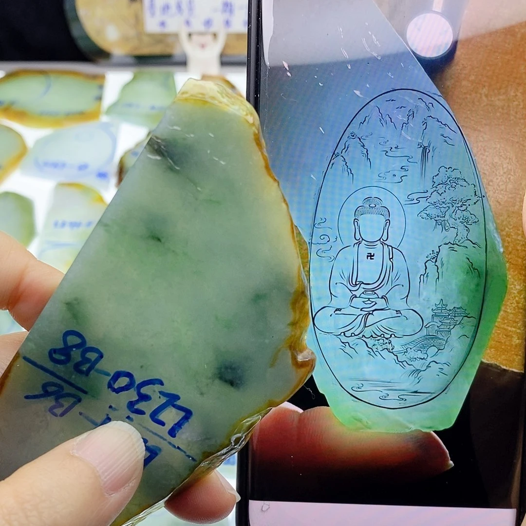 未镶嵌定制翡翠翡翠