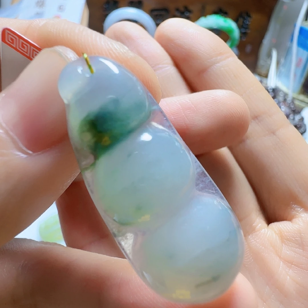 海***谜翡翠未镶嵌手镯翡翠150