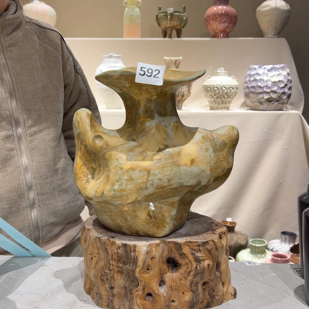 景德镇高温陶瓷592花瓶摆件花瓶摆件花瓶