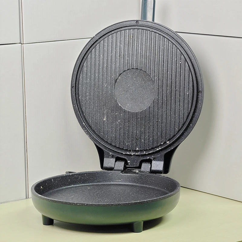 不粘家用双面薄饼机电饼铛双面加热多功能烙饼早餐机煎炸