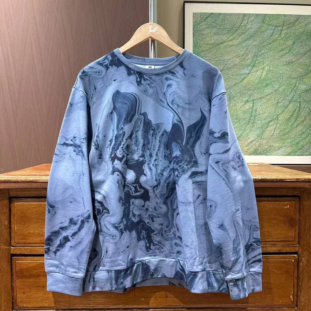 思家 男款休闲套头卫衣 26E40 DM24F305