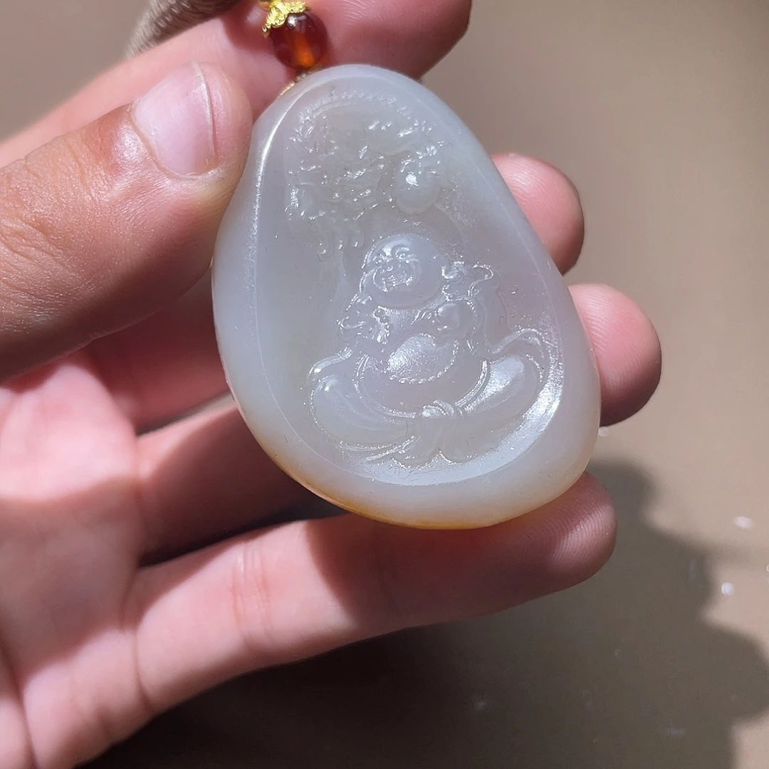 和田玉颈饰未镶嵌Z6