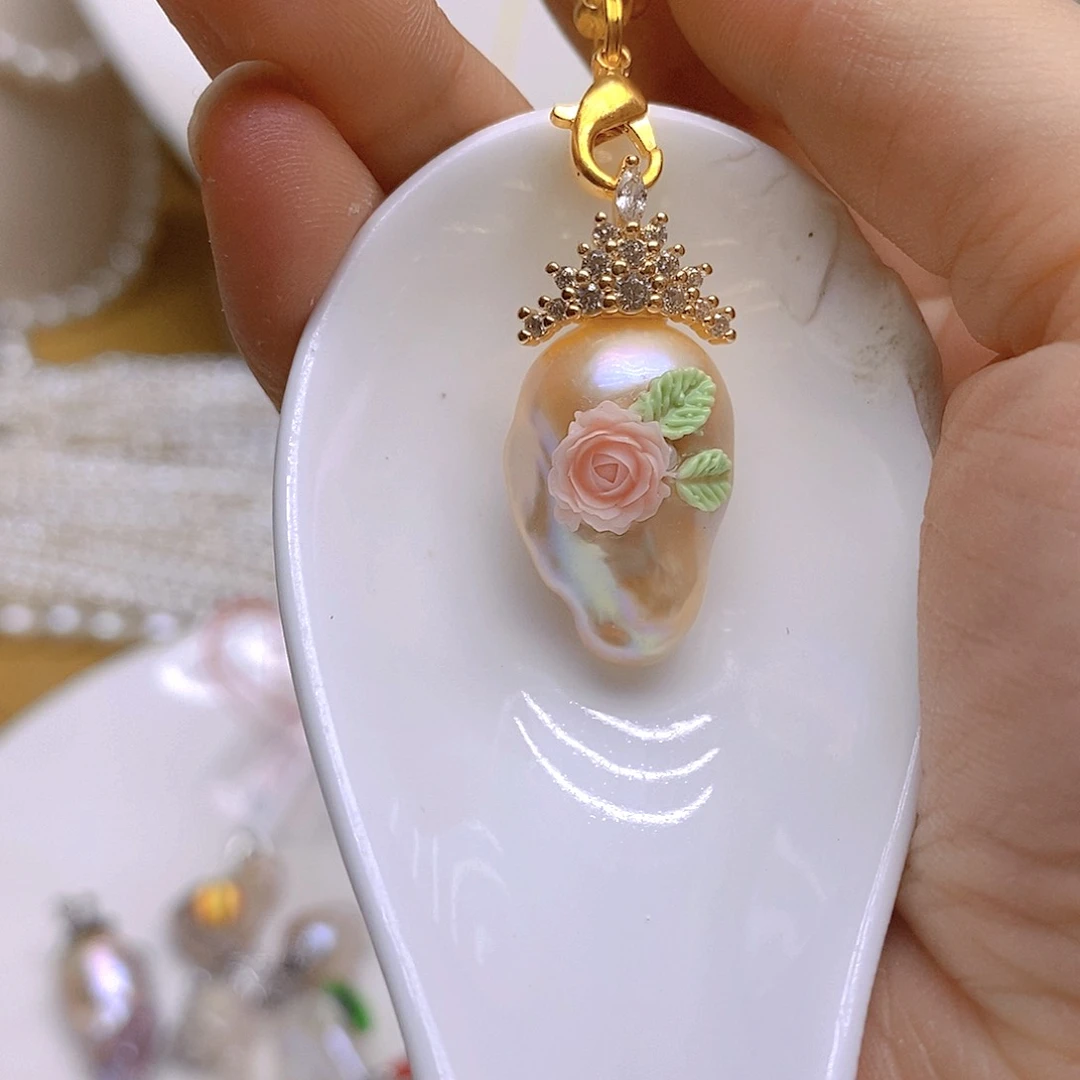 淡水珍珠未镶嵌颈饰