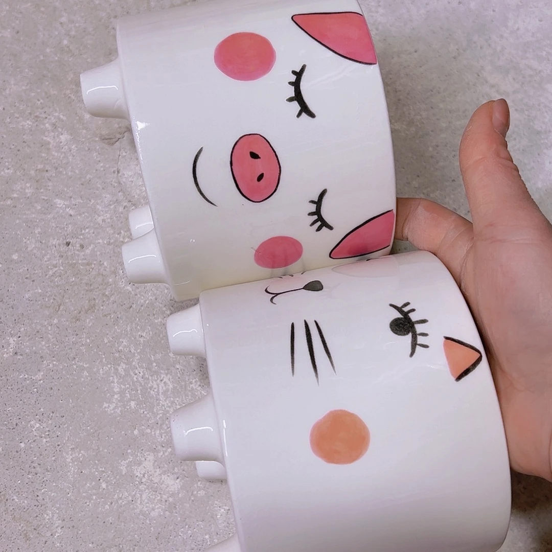 红陶陶瓷花盆当场满12包邮